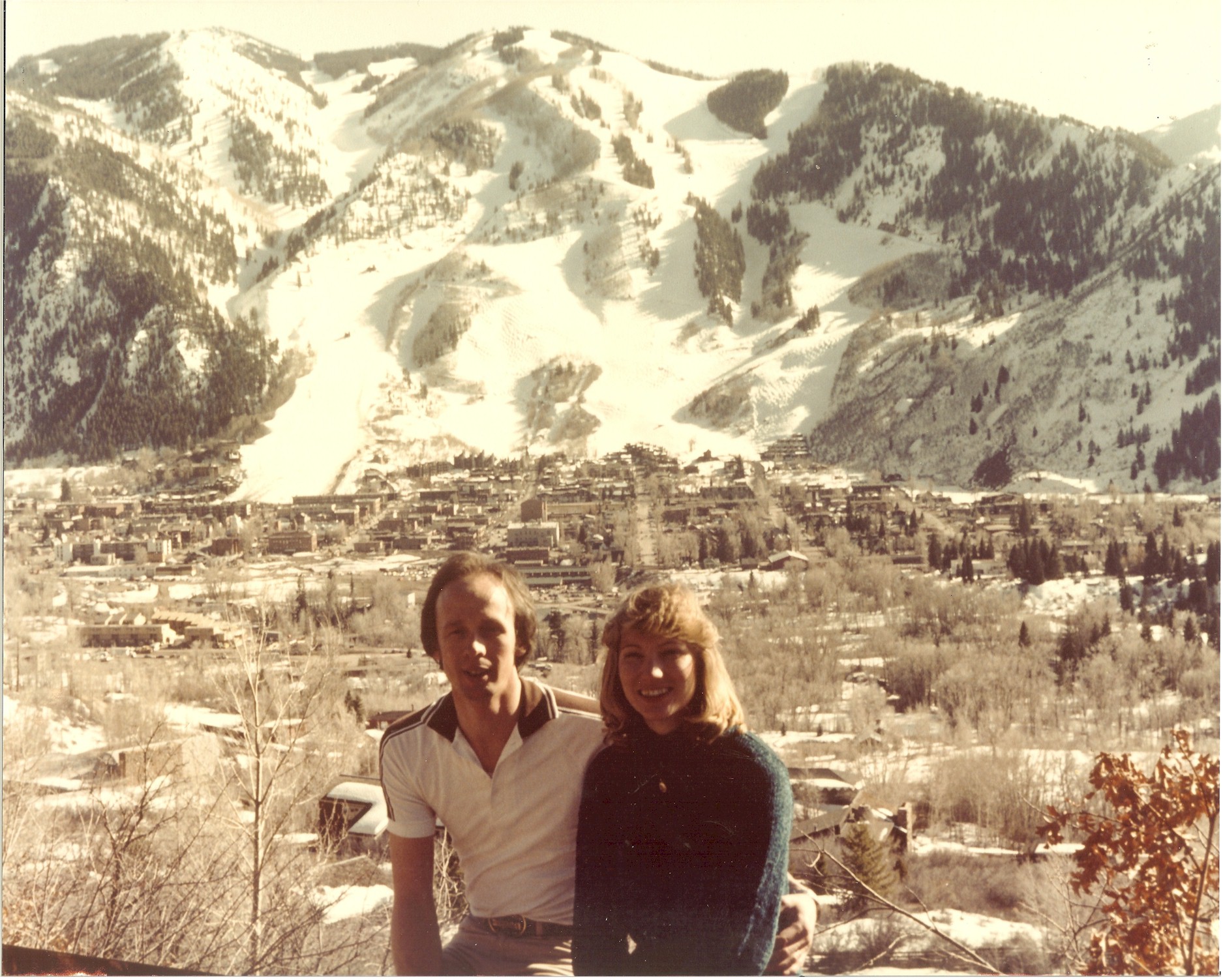 1979 Rick and Laurie in Aspen, CO