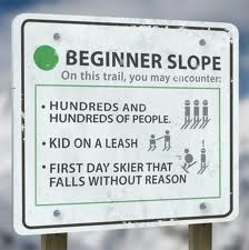 Easy ski runs